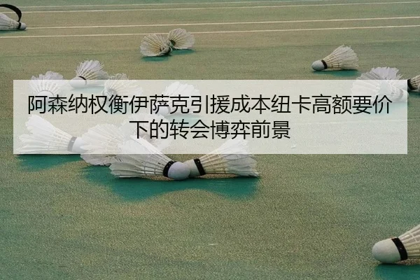 阿森纳权衡伊萨克引援成本纽卡高额要价下的转会博弈前景